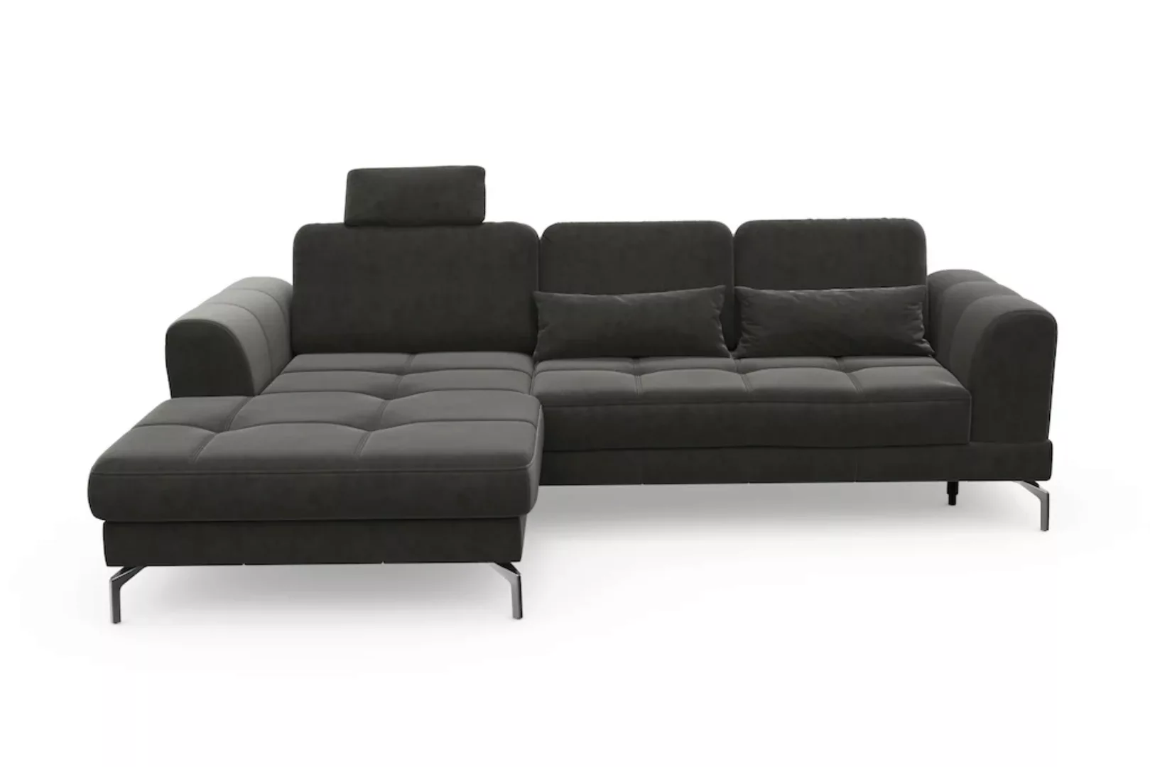 sit&more Ecksofa Bendigo L-Form, inklusive Sitztiefenverstellung, Bodenfrei günstig online kaufen