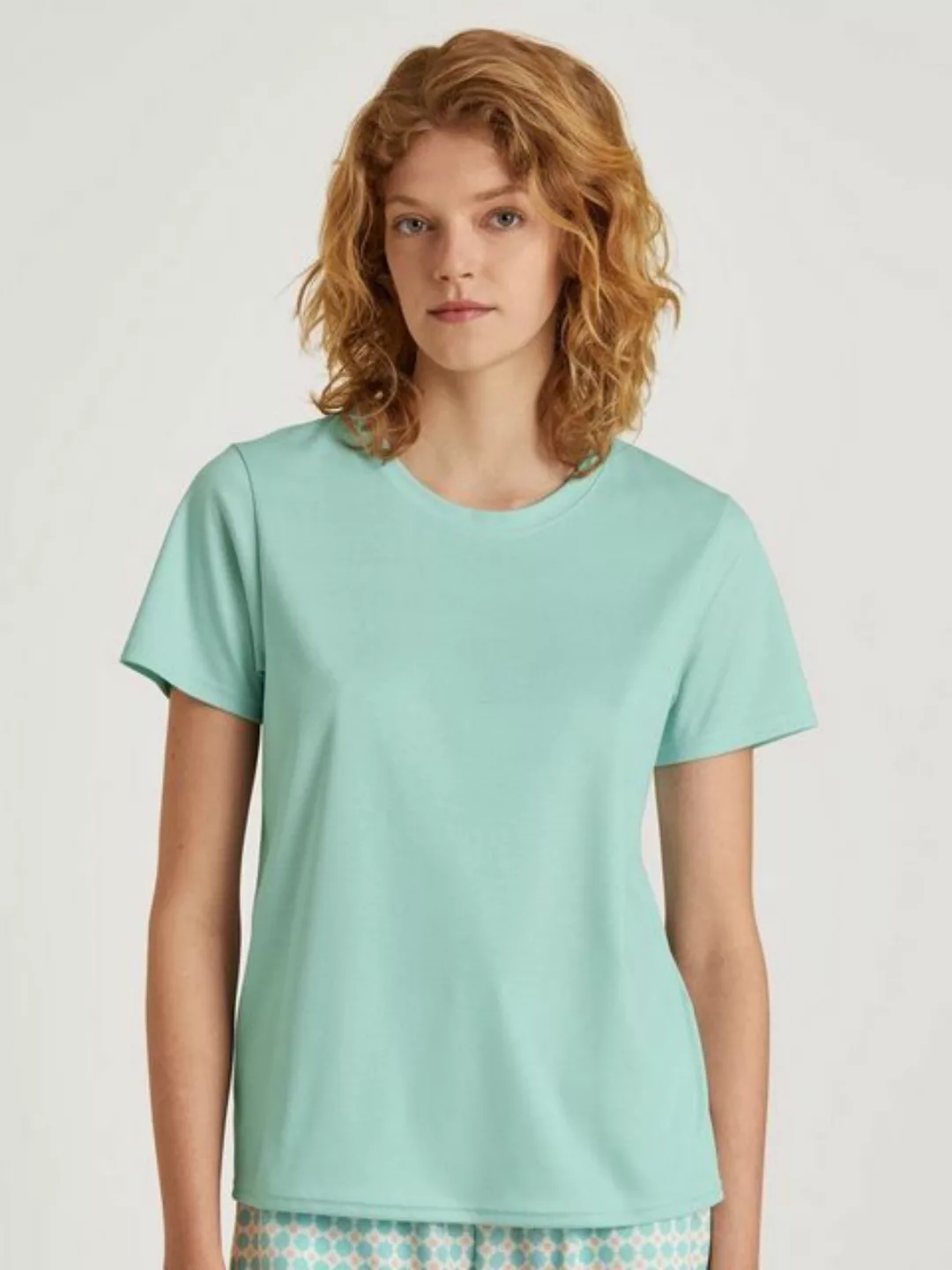 CALIDA T-Shirt DAMEN Shirt kurzarm, glacier blue günstig online kaufen