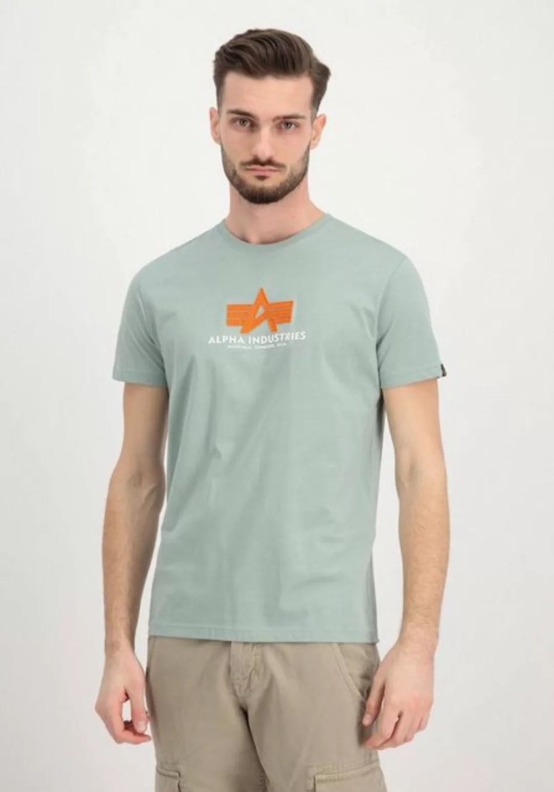 Alpha Industries T-Shirt "ALPHA INDUSTRIES Men - T-Shirts Basic T Rubber" günstig online kaufen