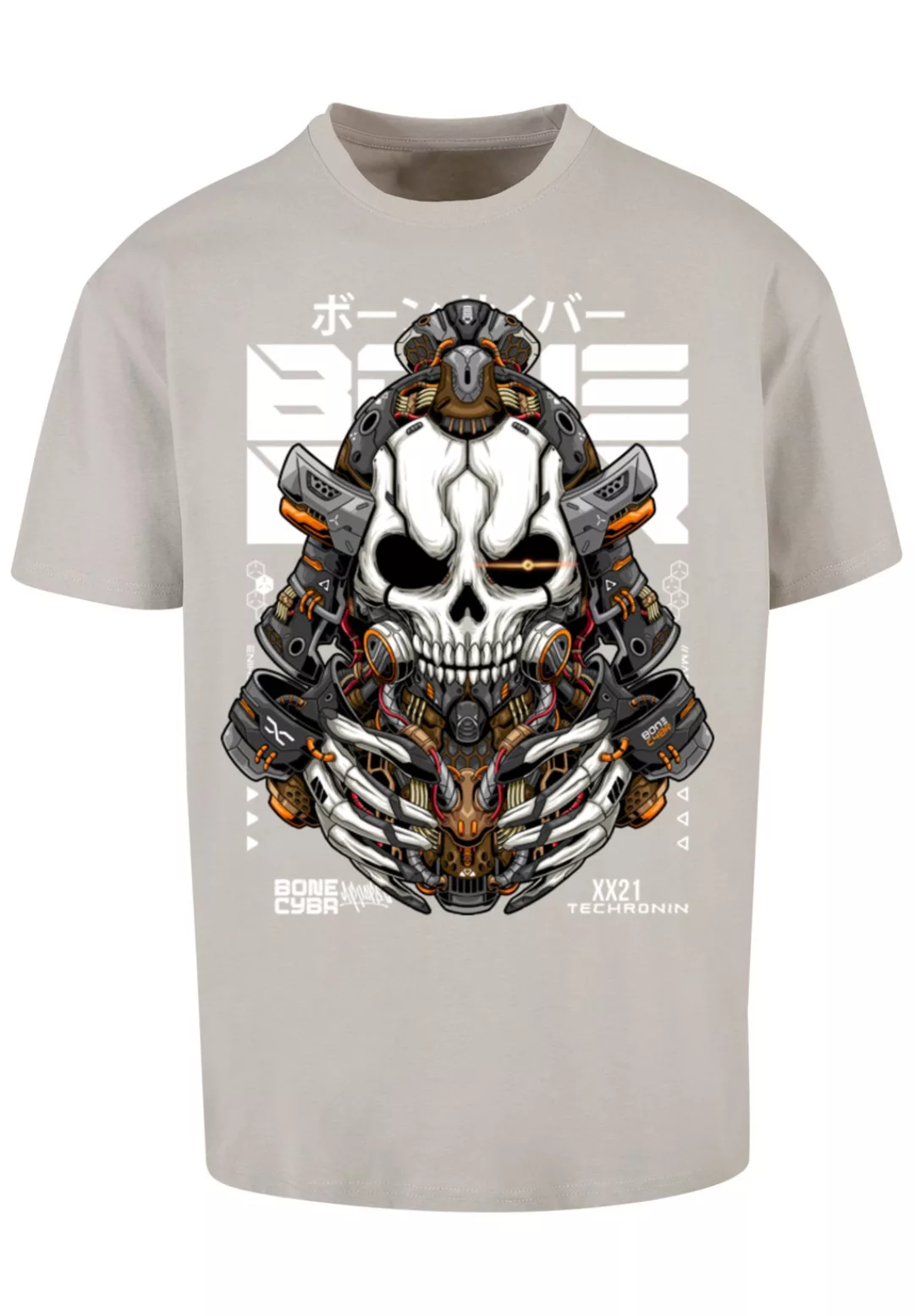 F4NT4STIC T-Shirt "Bone Cyber Techronin CYBERPUNK STYLES", Print günstig online kaufen