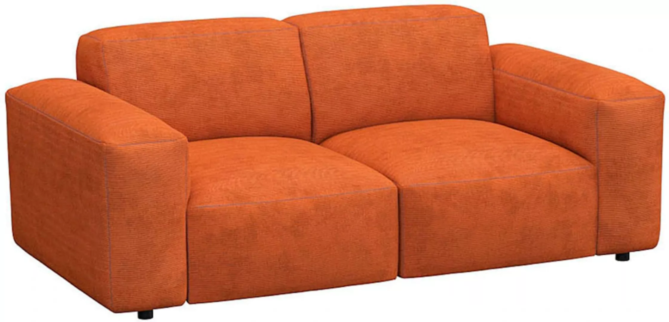 FLEXLUX 2-Sitzer "Lucera Sofa, super bequem durch hochwertigen Sitzaufbau m günstig online kaufen