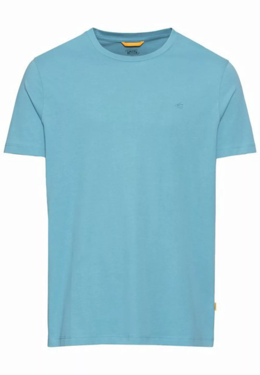 camel active T-Shirt Basic T-Shirt mit Rundhals aus Organic Cotton günstig online kaufen