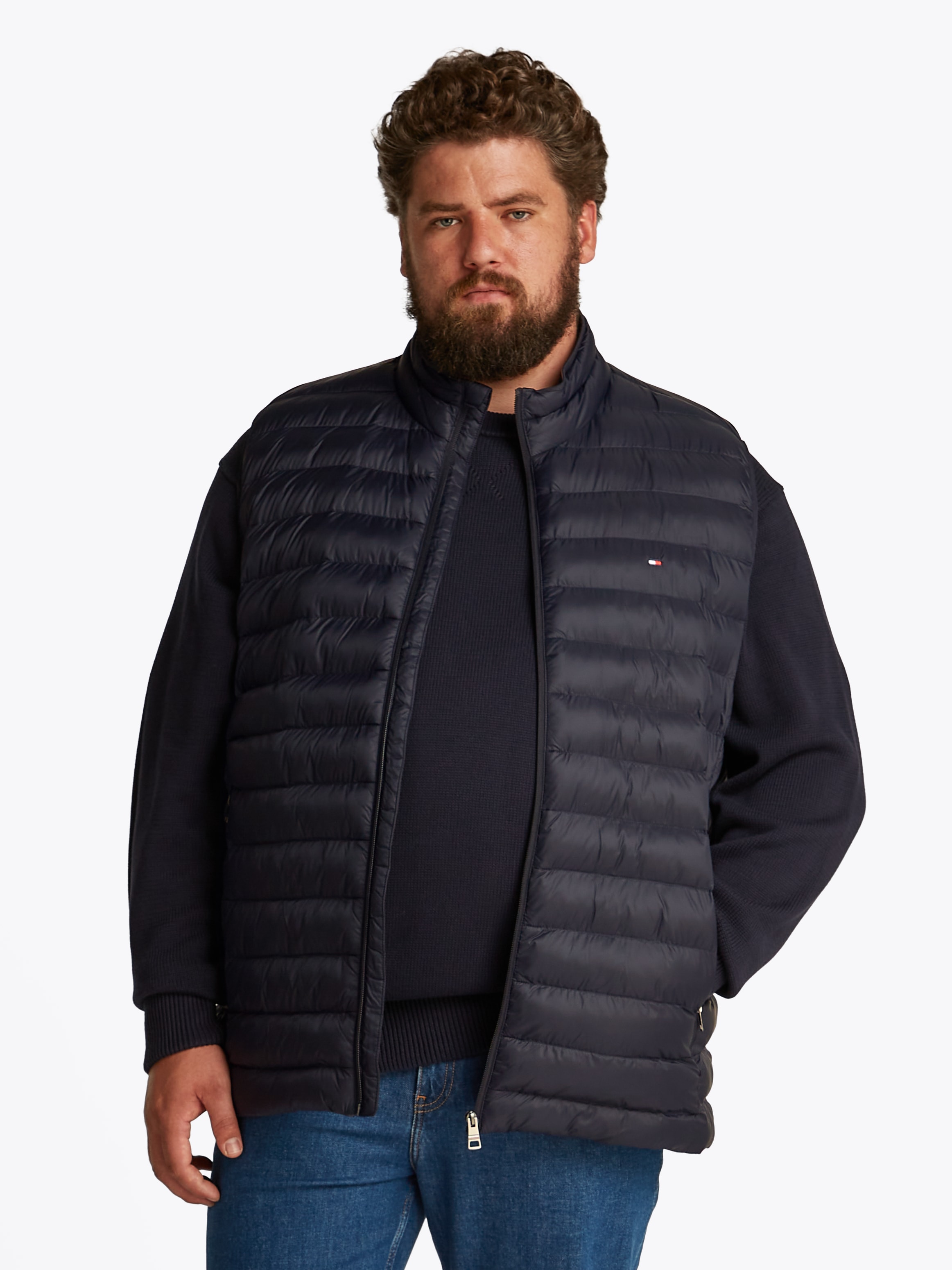 Tommy Hilfiger Big & Tall Steppweste "BT-PACKABLE RECYCLED VEST-B", in Groß günstig online kaufen