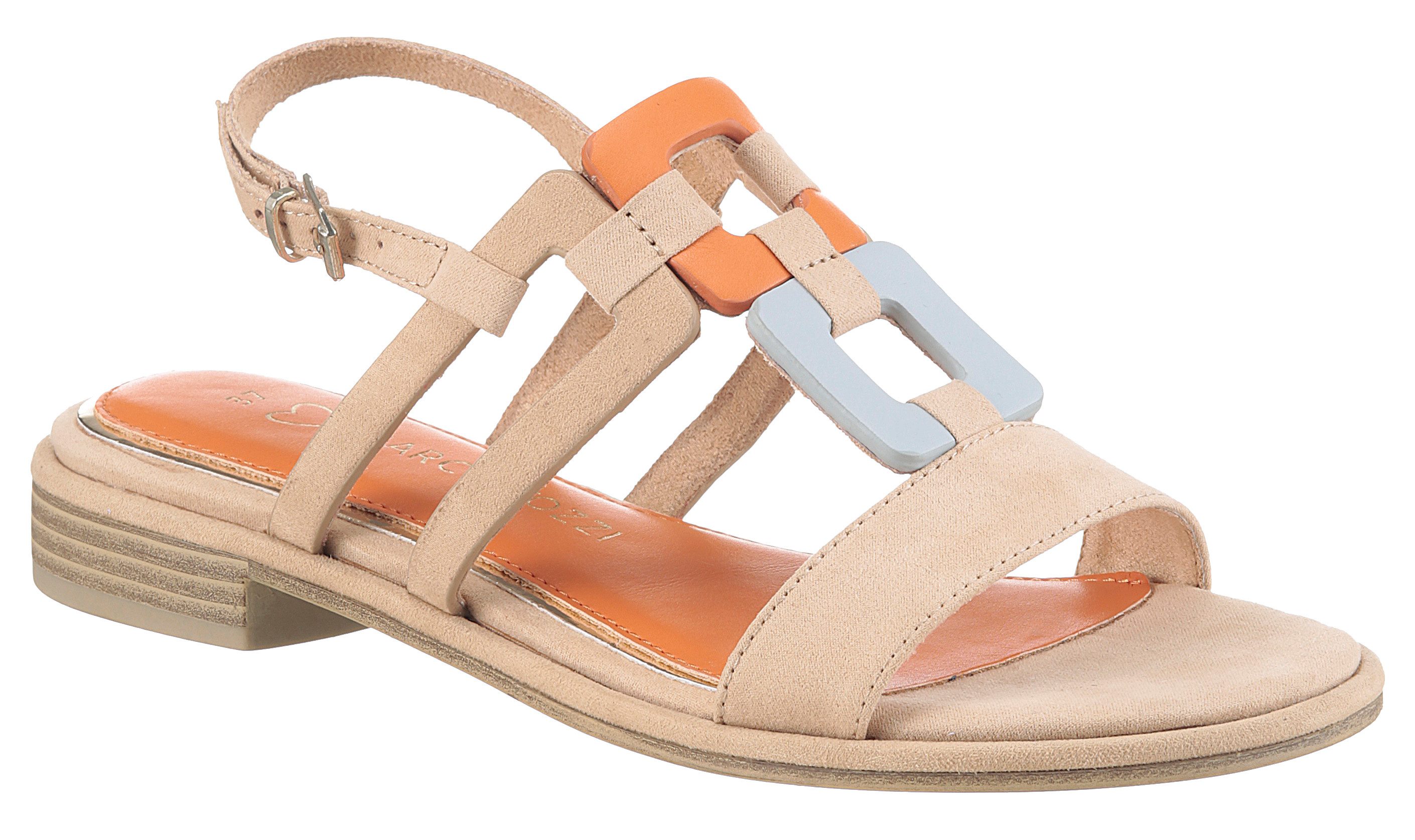 MARCO TOZZI Pantolette, Plateau, Sommerschuh, Schlupfschuh günstig online kaufen