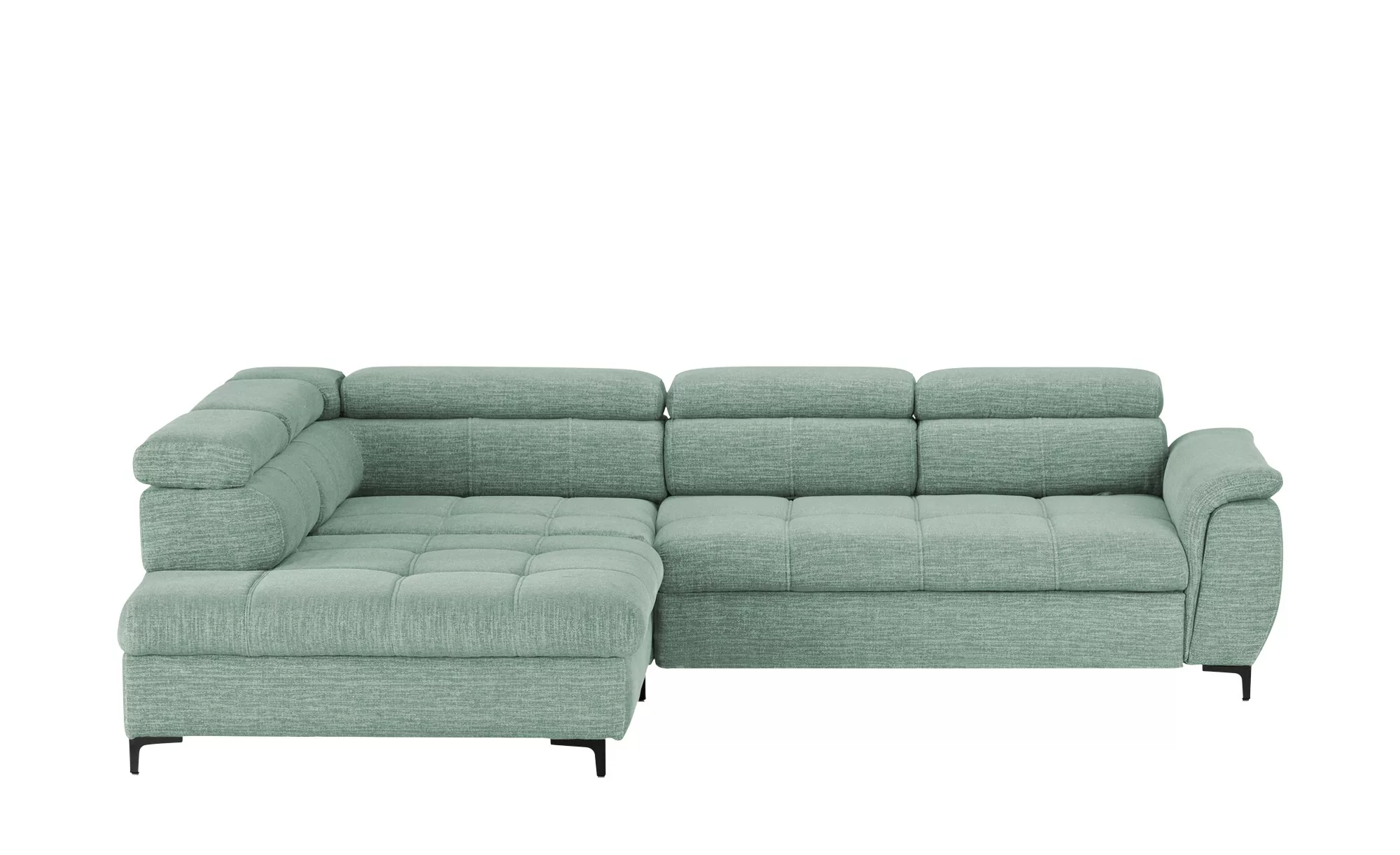 switch Ecksofa  Denvo - türkis/petrol - 292 cm - 77 cm - 220 cm - Polstermö günstig online kaufen