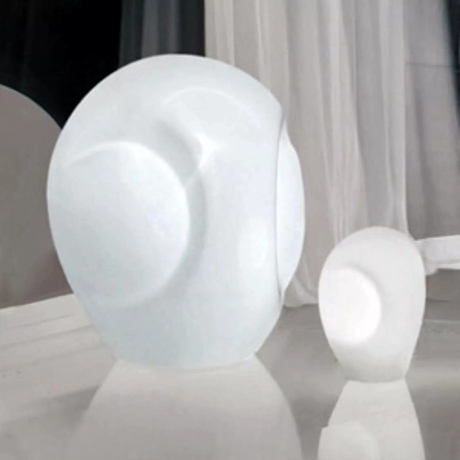 Gläserne Tischleuchte MUNEGA, 27 cm günstig online kaufen