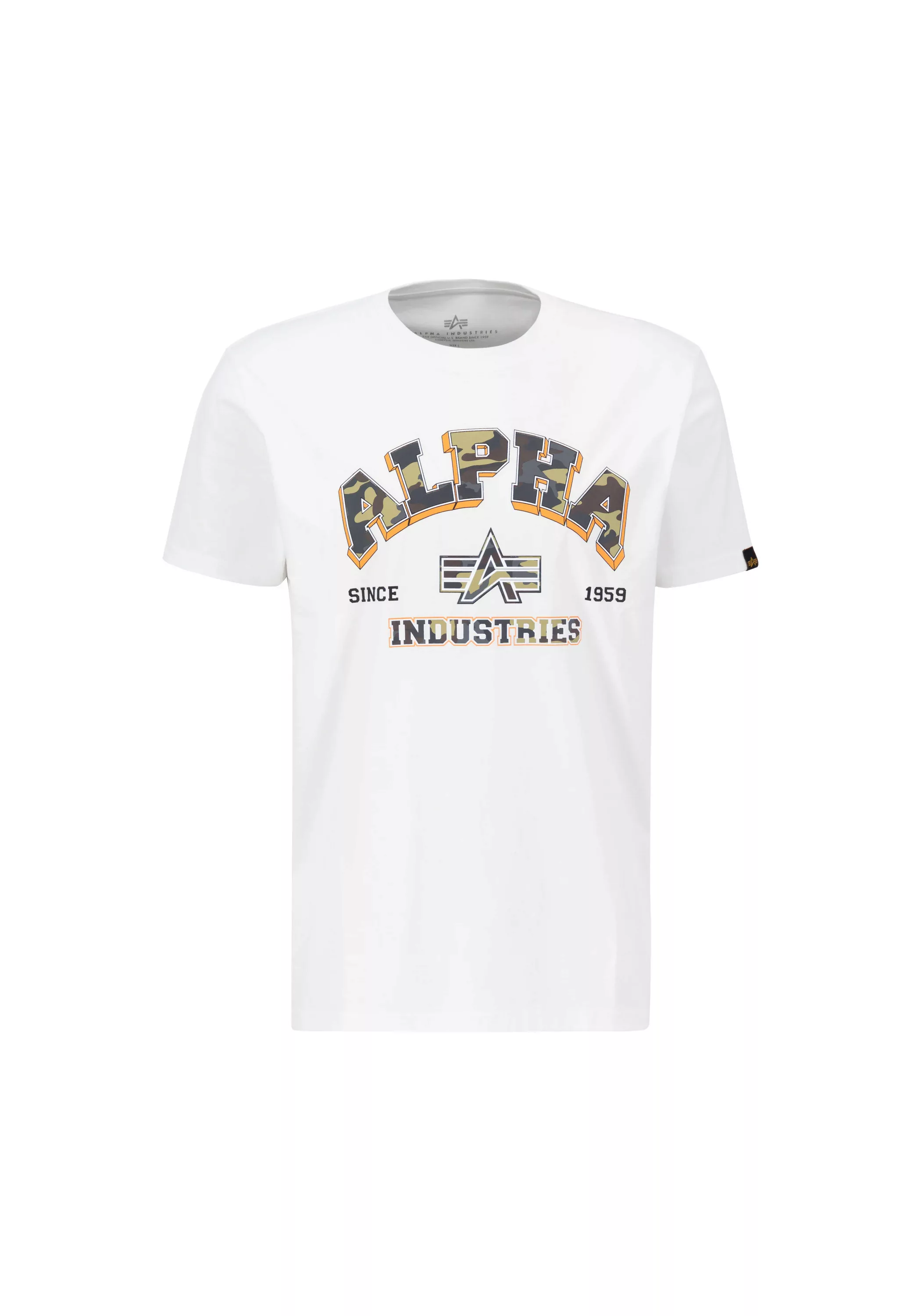 Alpha Industries T-Shirt "College Camo T-Shirt T-Shirt" günstig online kaufen