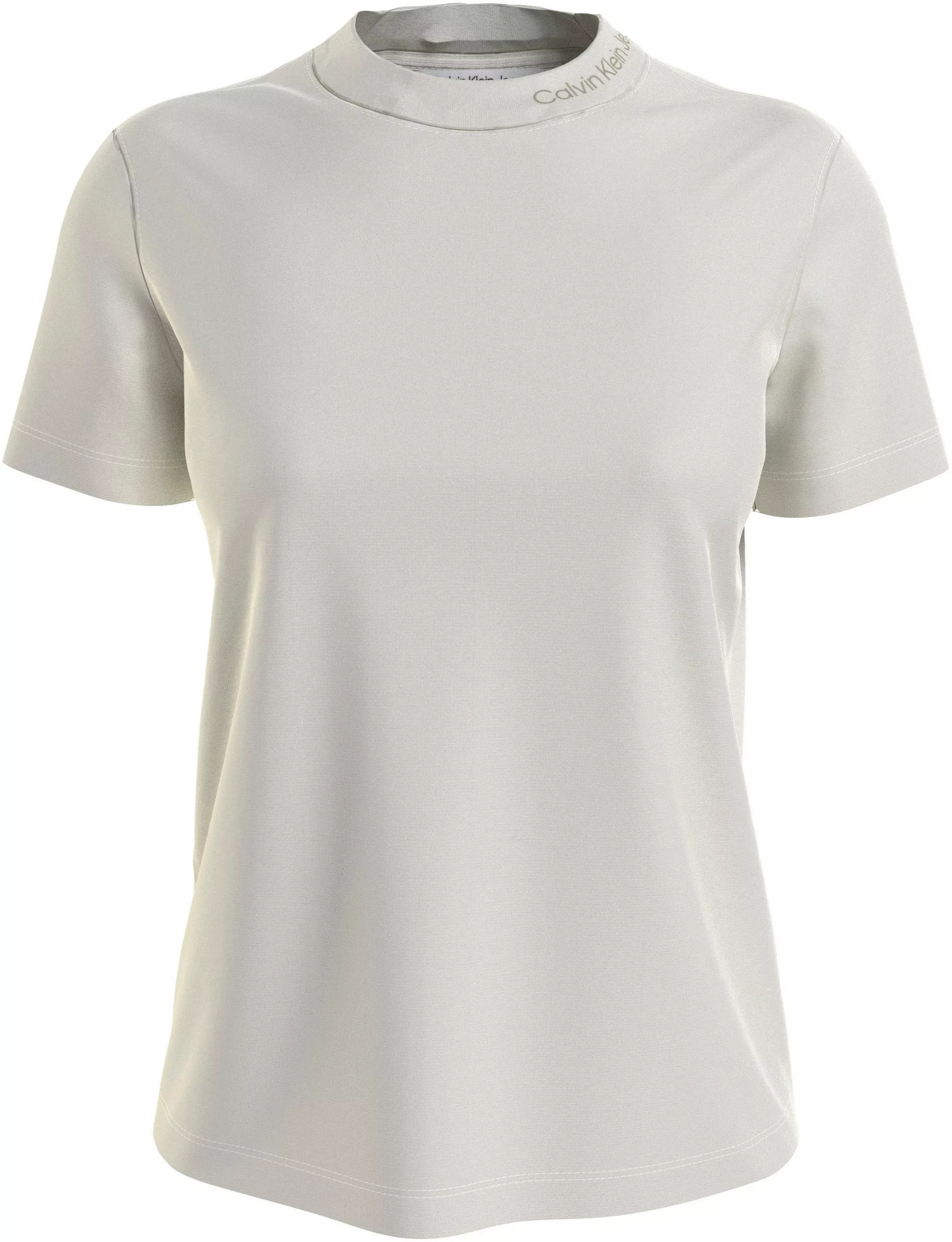 Calvin Klein Jeans T-Shirt "EMBROIDERED NECKLINE TEE" günstig online kaufen