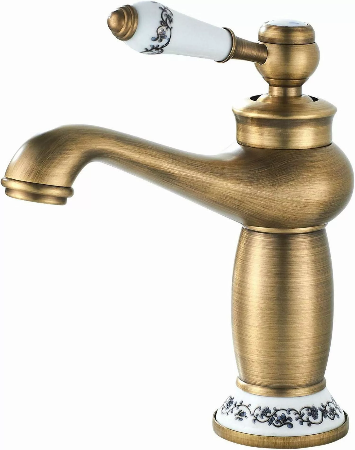 LuxusKollektion Waschtischarmatur Wasserhahn Retro Bronze Waschtischarmatur günstig online kaufen