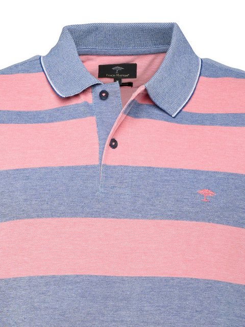 FYNCH-HATTON Kurzarmshirt Polo, 2-Tone, Blockstripe günstig online kaufen