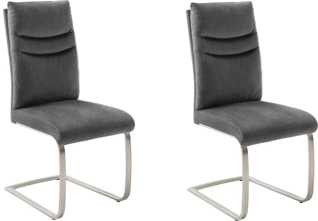 MCA furniture Freischwinger "Gibara Schwingstuhl 2er Set", (Set), 2 St., Ve günstig online kaufen