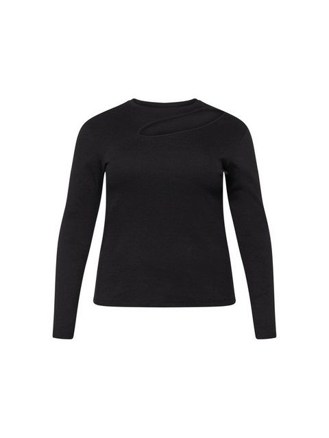 ONLY CARMAKOMA Langarmshirt Nussa (1-tlg) Cut-Outs günstig online kaufen