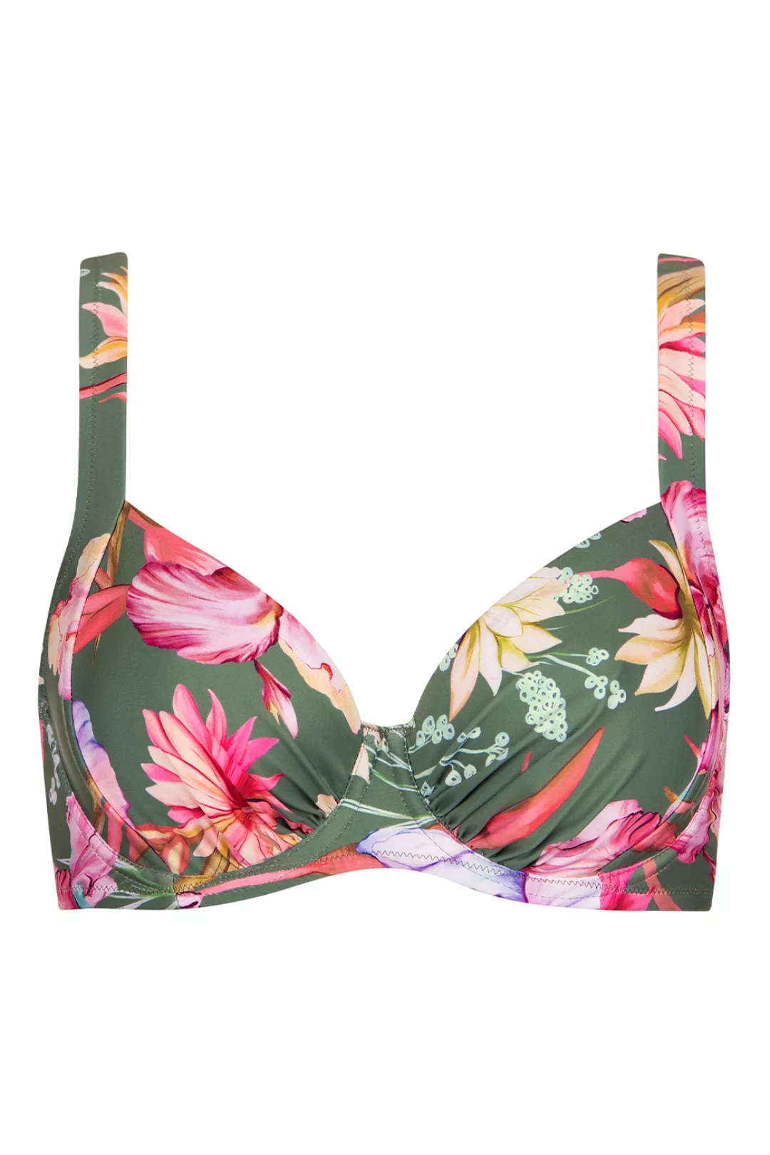 Lisca Bikini-Oberteil mit Bügel Rimini 42B grün günstig online kaufen