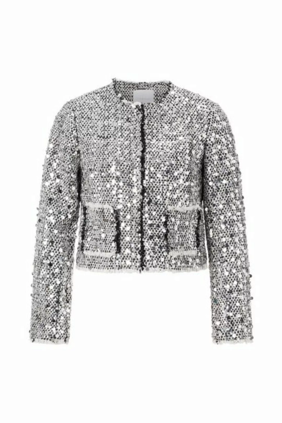 Rich & Royal Blusenblazer Damen Blazer mit Pailletten (1-tlg) günstig online kaufen