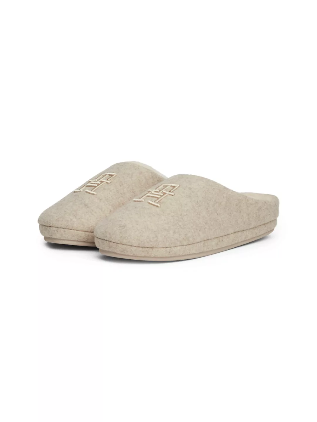 Tommy Hilfiger Pantoffel "TH EMBROIDERED BASICS SLIPPER", Casualmode, Hauss günstig online kaufen