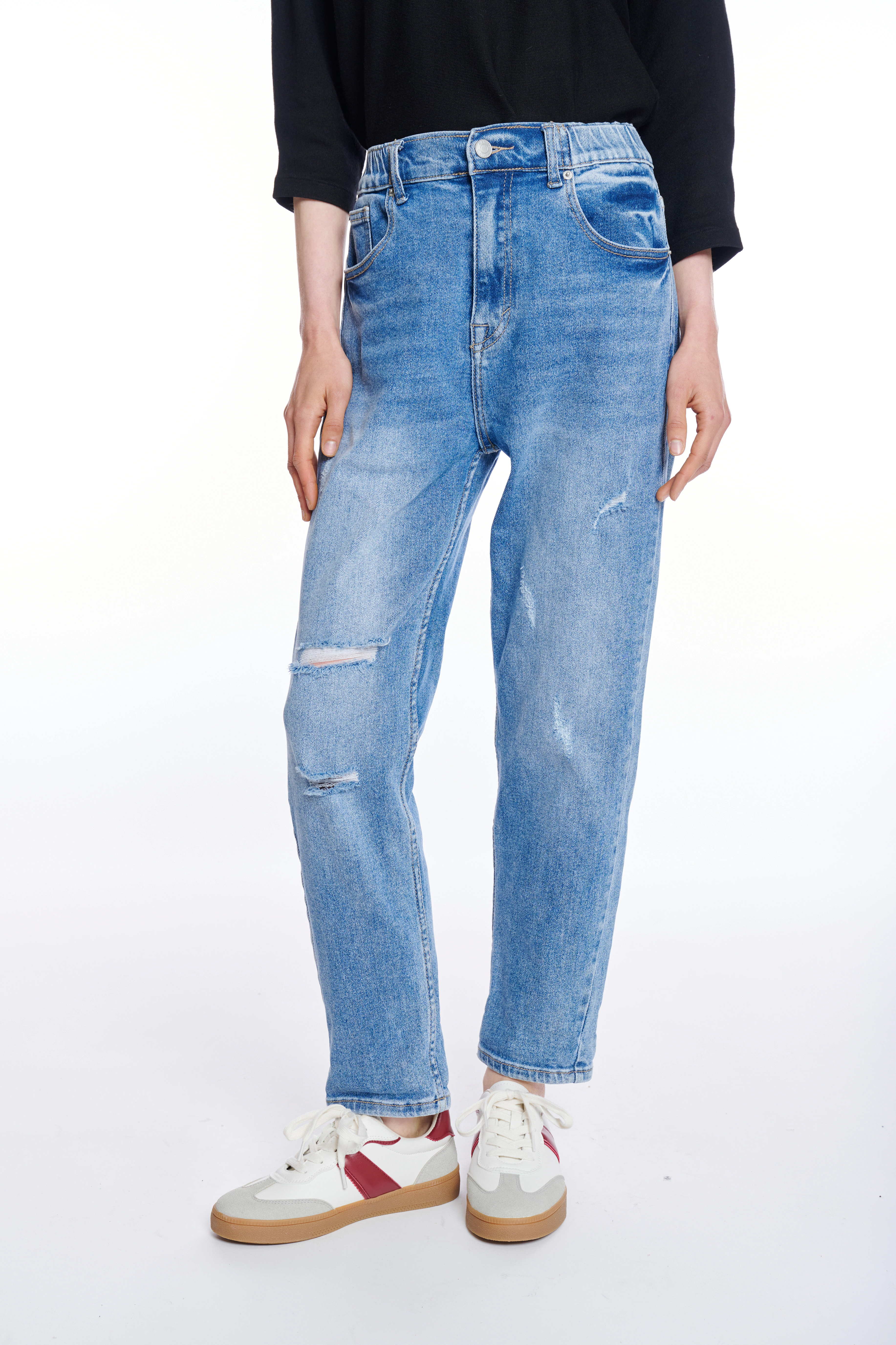 HaILY’S 5-Pocket-Jeans "LG HW C JN Mi44rell Destroy", mit Destroyed Effekt günstig online kaufen