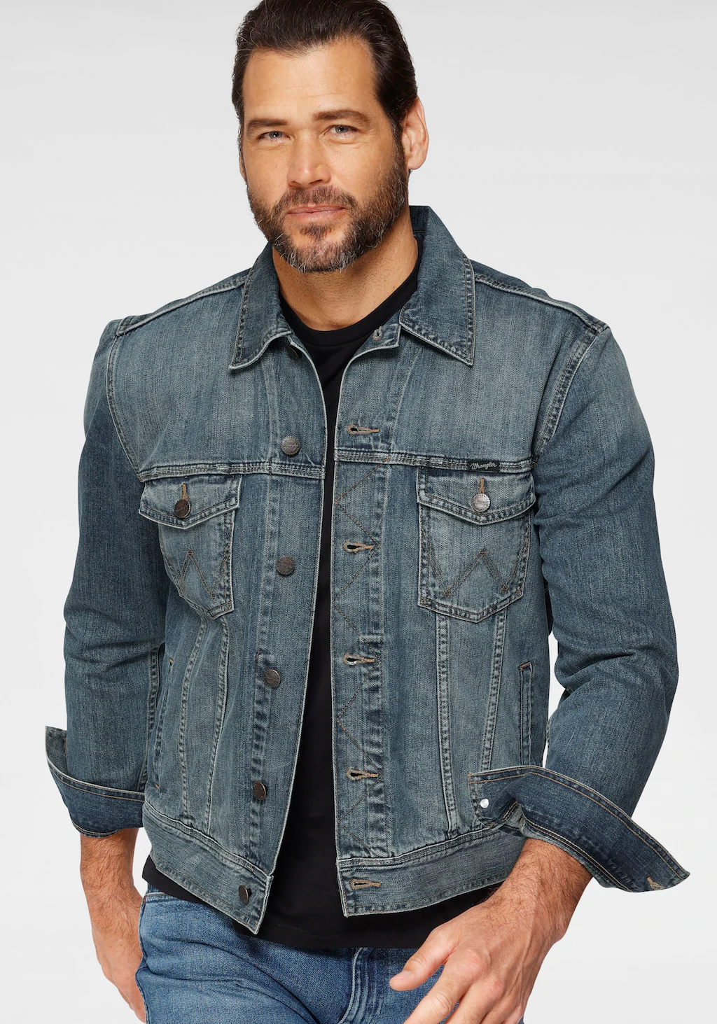 Wrangler Jeansjacke "WESTERN DENIM JACKET" günstig online kaufen