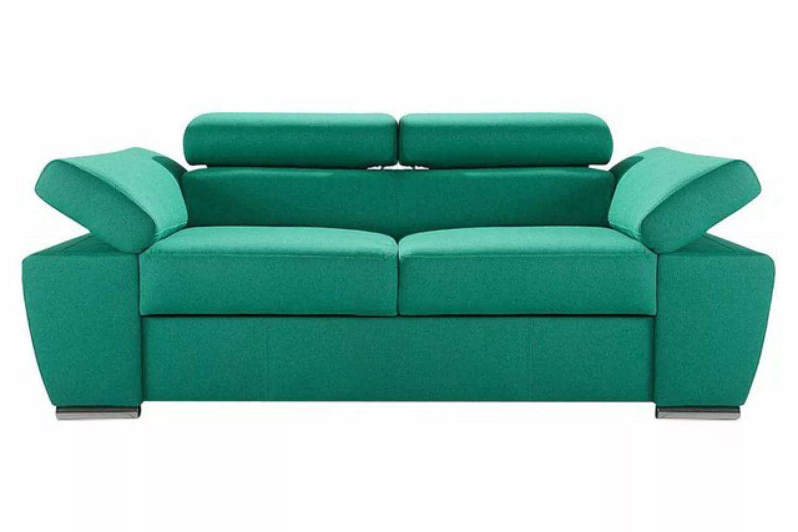 JVmoebel Sofa Sofa 2 Sitzer Design Polster Modern Textil Stoff Sofas Bettfu günstig online kaufen