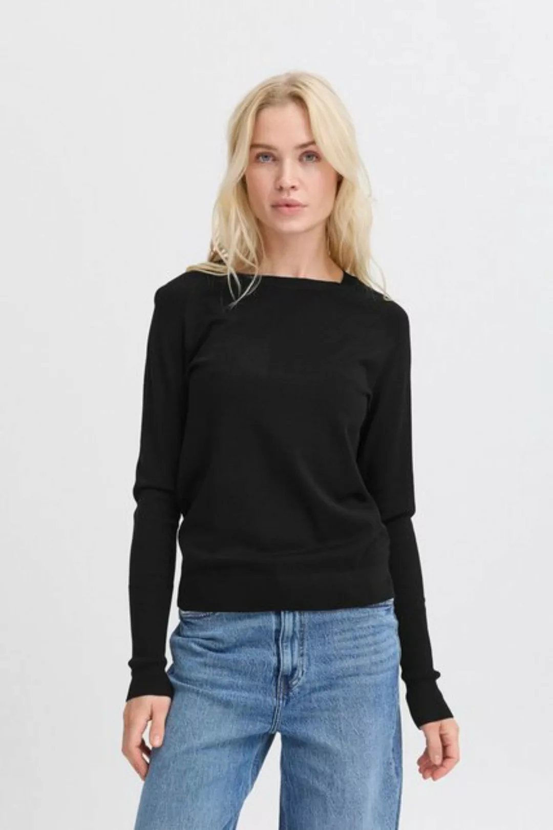 b.young Longsleeve BYMMMORLA LONG CUFF - Minimalistisches Langarmshirt günstig online kaufen