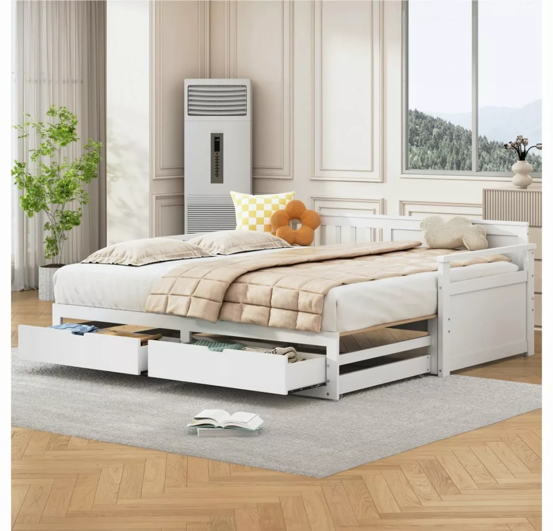 PFCTART Schlafsofa Multifunktionales Zwei-in-Eins-Tagesbett mit Kiefernbett günstig online kaufen