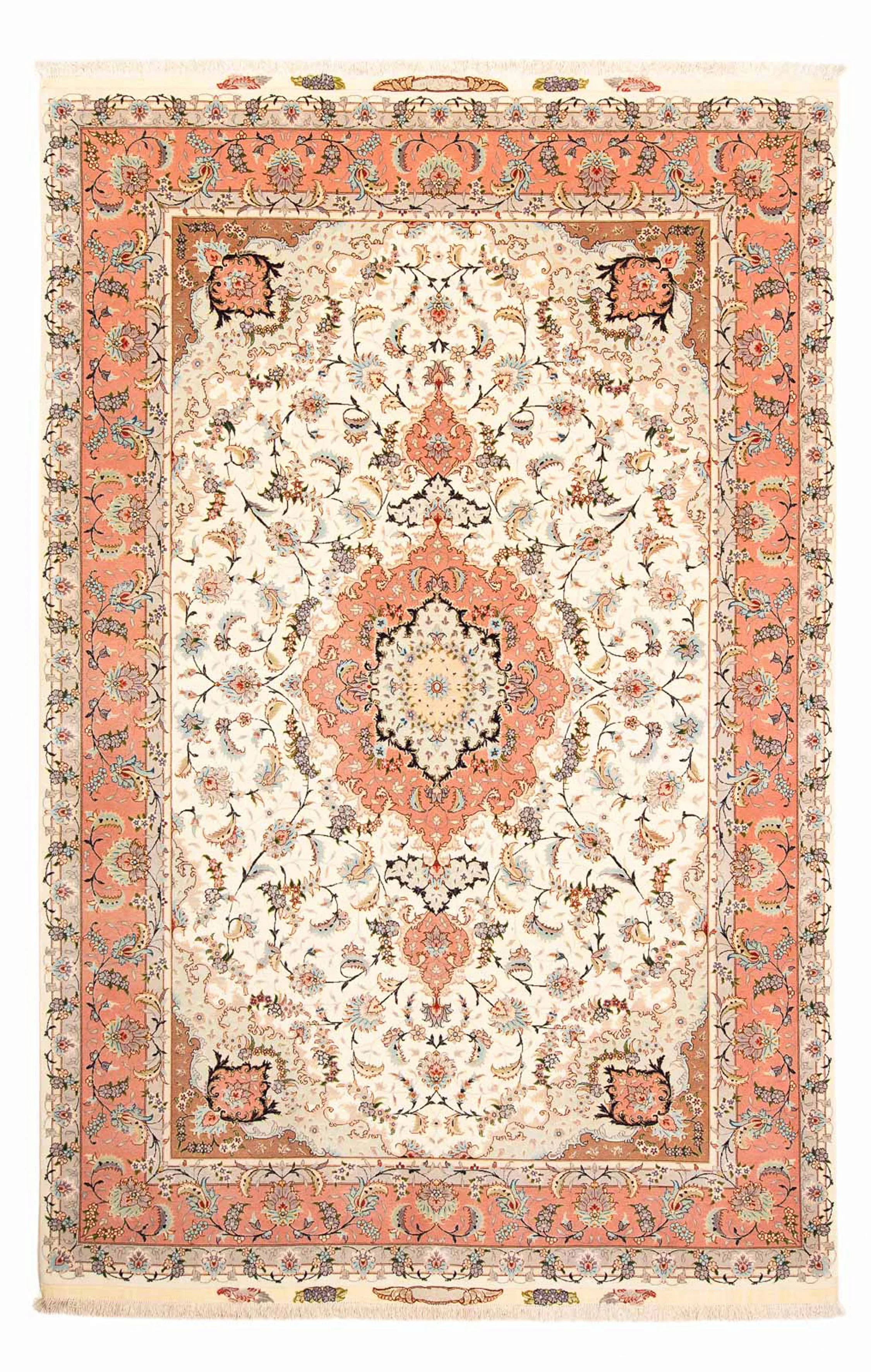 morgenland Orientteppich »Perser - Täbriz - Royal - 306 x 200 cm - beige«, günstig online kaufen