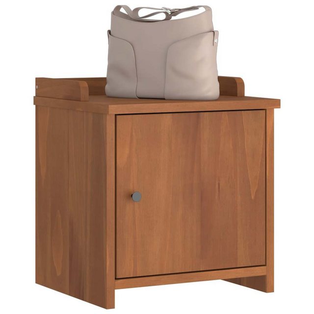 vidaXL Schuhschrank Flurbank SANDNES 45x40x50 cm Massivholz Kiefer günstig online kaufen