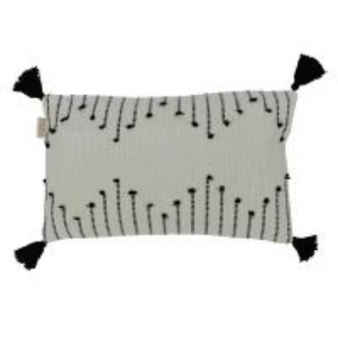 Boho-Set Kissenbezug Tassel inkl. Innenkissen, rechteckig günstig online kaufen