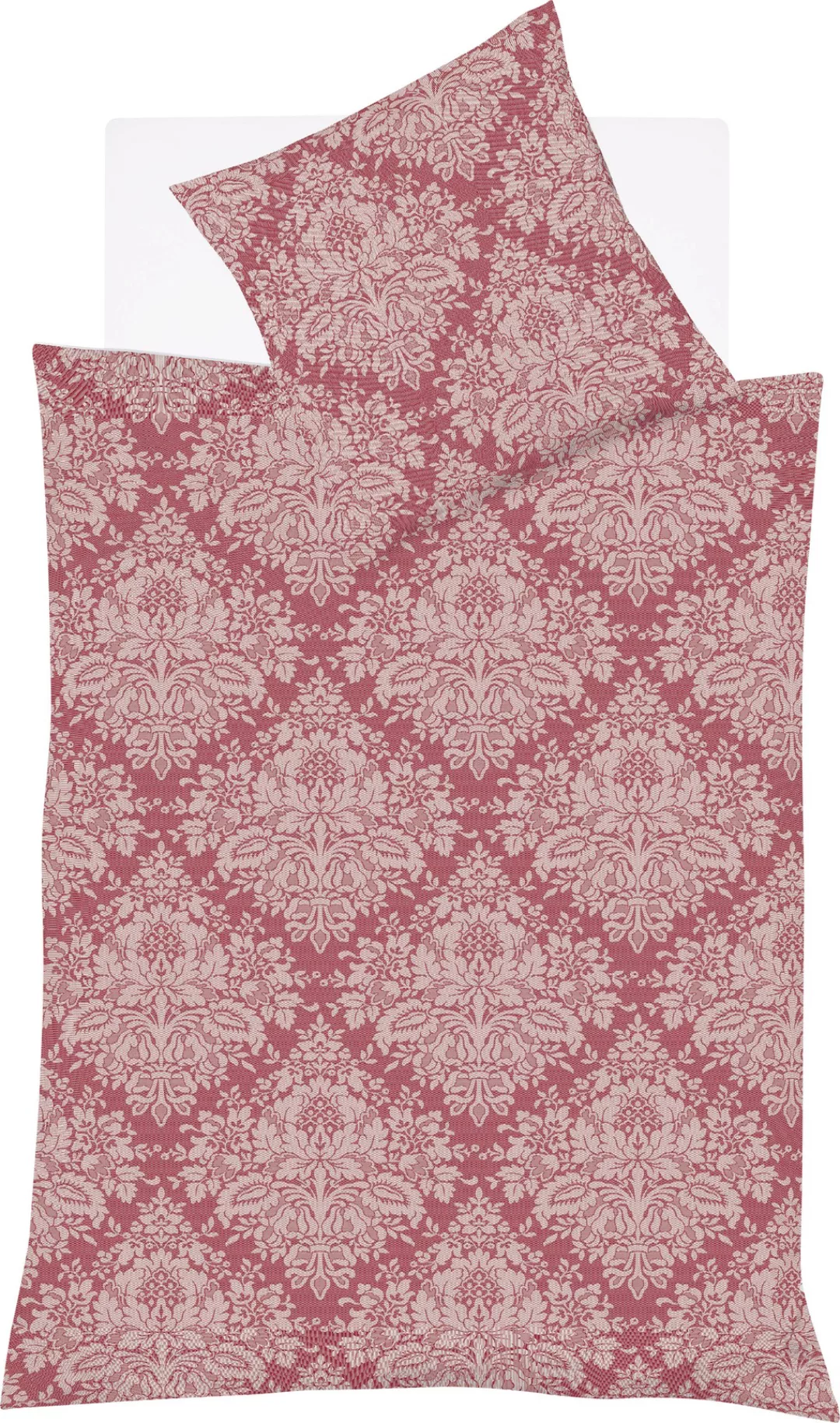 fleuresse Bettwäsche »Lech 3739«, Jacquard Flanell, Baumwolle, in Gr. 135x2 günstig online kaufen