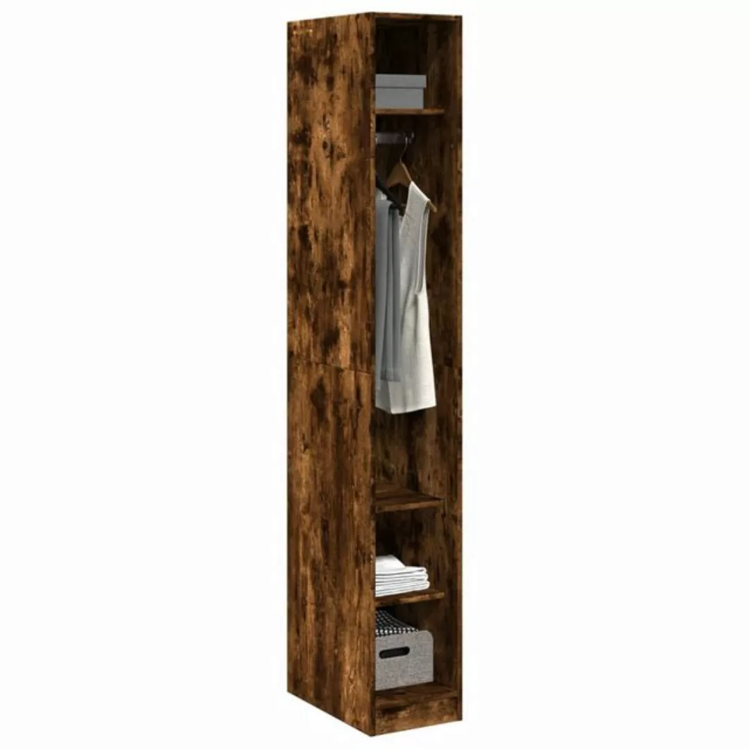 vidaXL Schrankmodule Kleiderschrank Räuchereiche 30x50x200 cm Holzwerkstoff günstig online kaufen