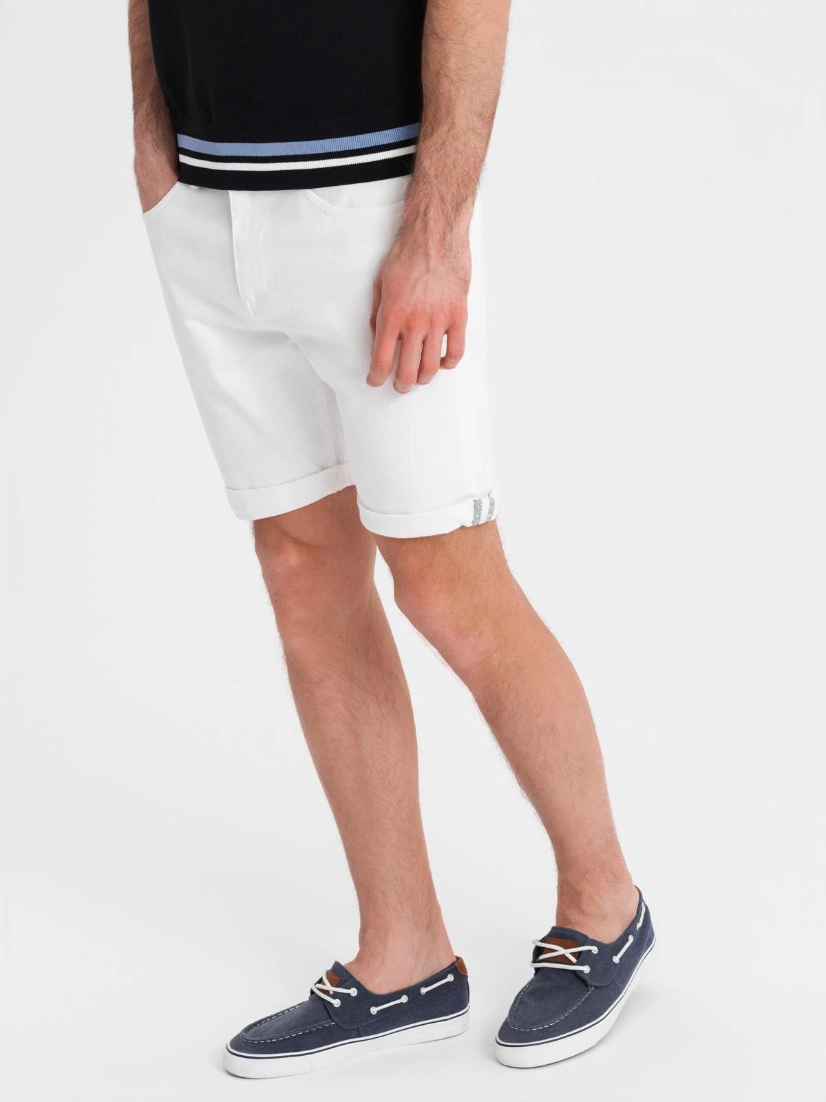 OMBRE Chinoshorts Klassische Denim-Shorts für Herren günstig online kaufen