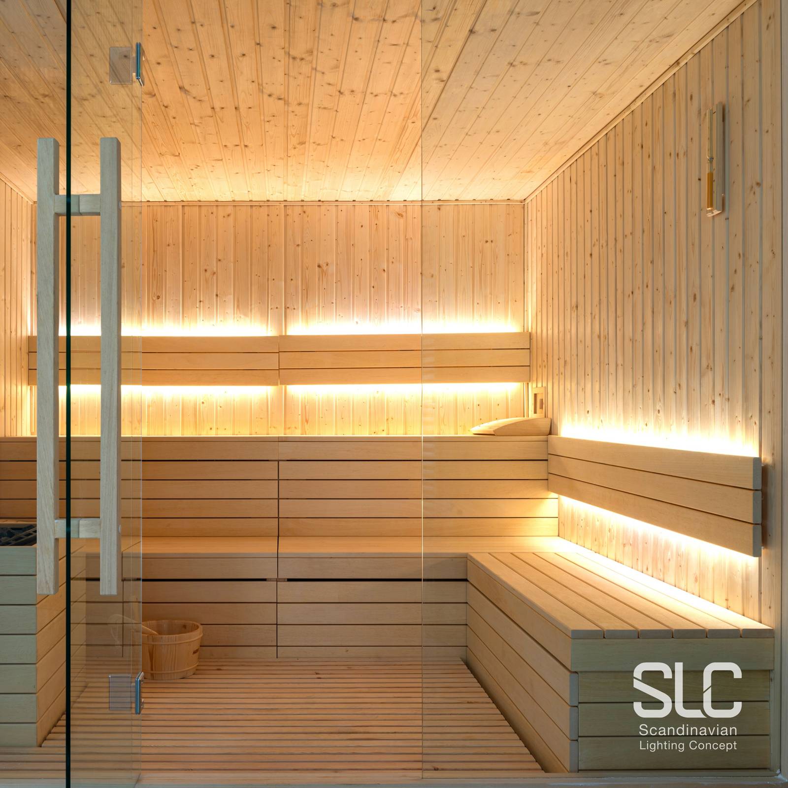 SLC LED-Strip Sauna bis 105°C, 24V IP67 5m 3.000K günstig online kaufen