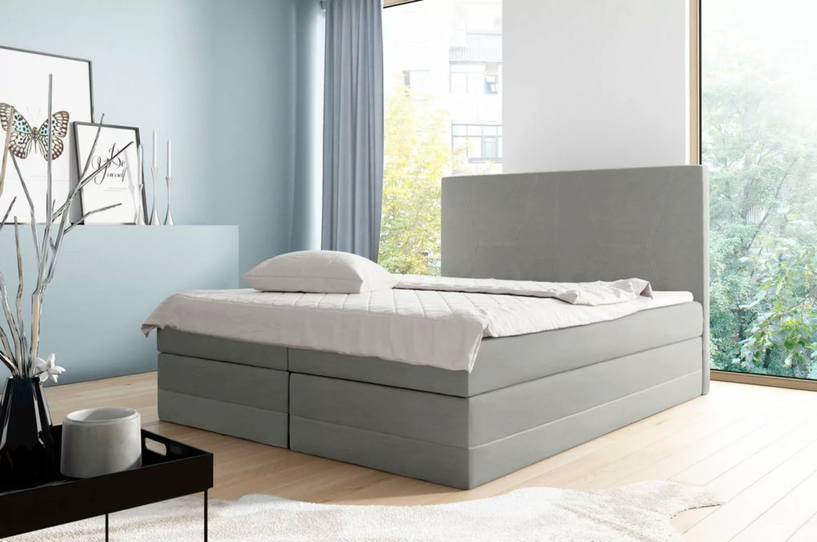 99rooms Boxspringbett Cooper (Schlafzimmerbett, Bett), gepolstert günstig online kaufen