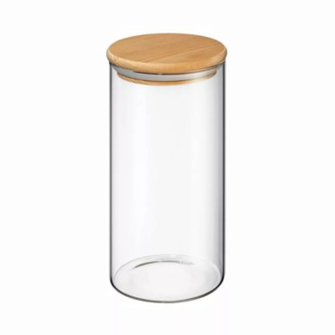 ZASSENHAUS Vorratsglas mit Holzdeckel transparent günstig online kaufen
