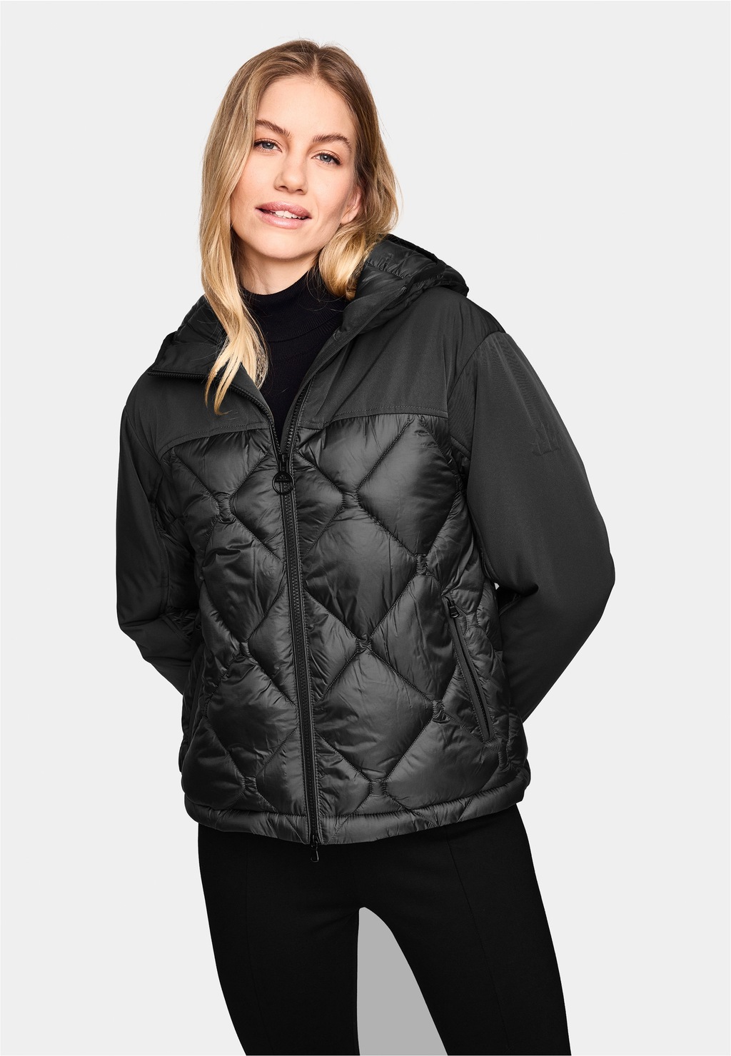 New Canadian Steppjacke "CARINA", mit Taschenbeutel aus Kuschel-Fleece günstig online kaufen