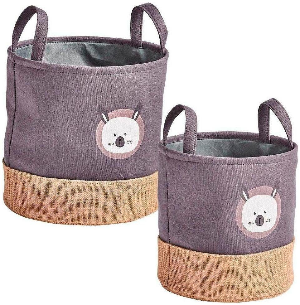 Zeller Present Aufbewahrungskorb Hase (Set, 2 günstig online kaufen