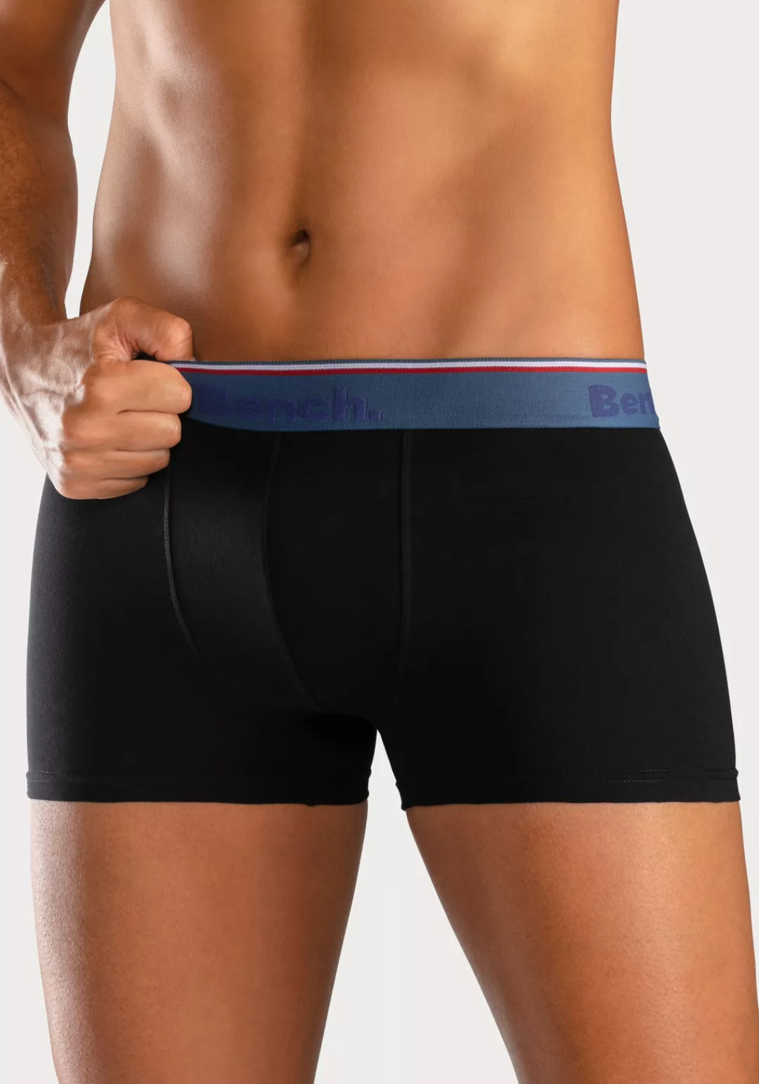 Bench. Boxer "Boxershorts für Herren", (Packung, 4 St.), aus Baumwoll-Mix günstig online kaufen