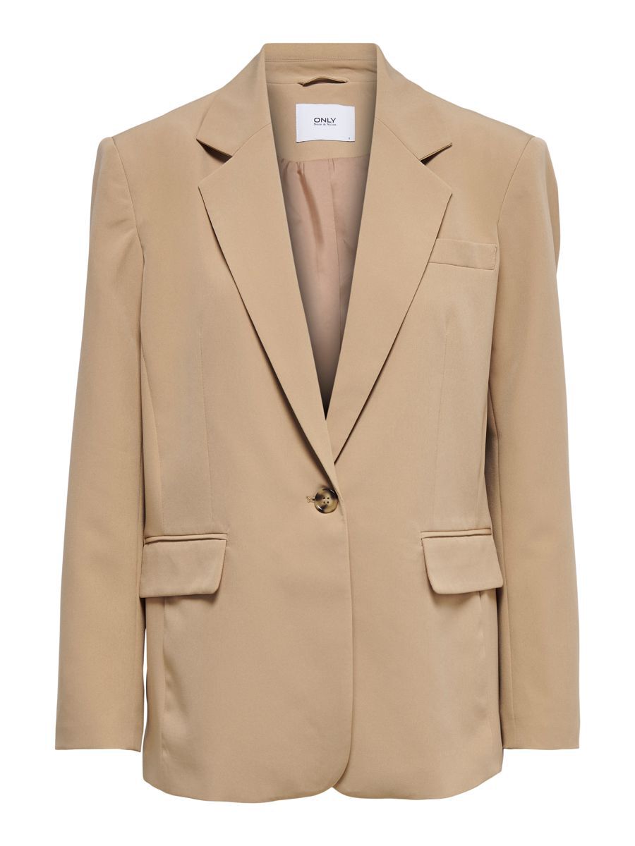 ONLY Klassischer Blazer Damen Beige günstig online kaufen