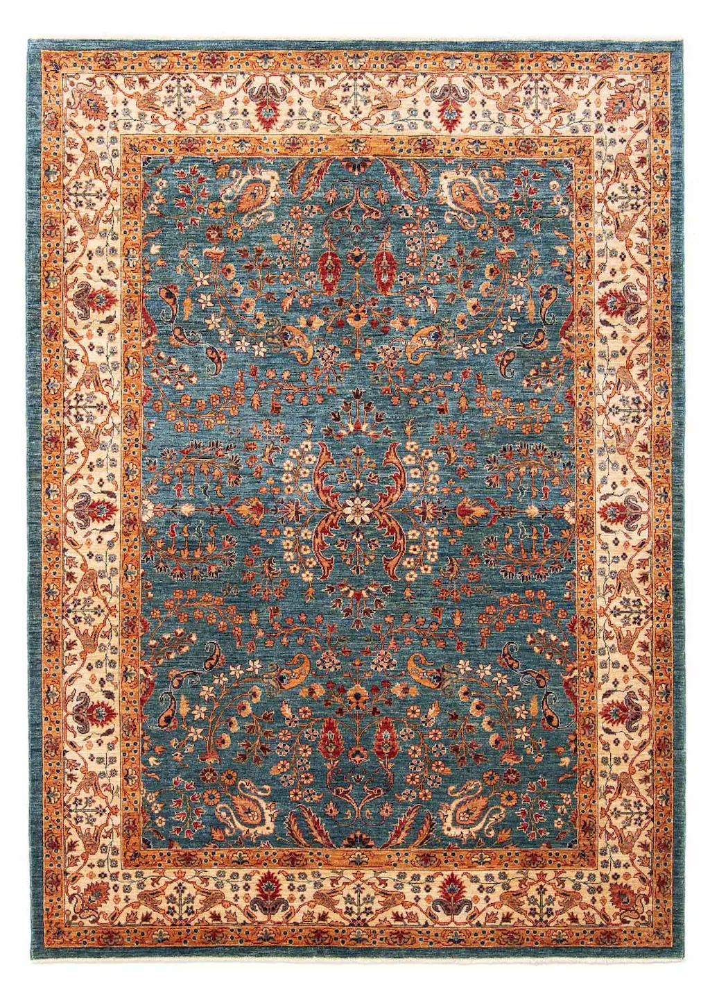 morgenland Orientteppich »Ziegler - 238 x 173 cm - dunkelblau«, rechteckig, günstig online kaufen