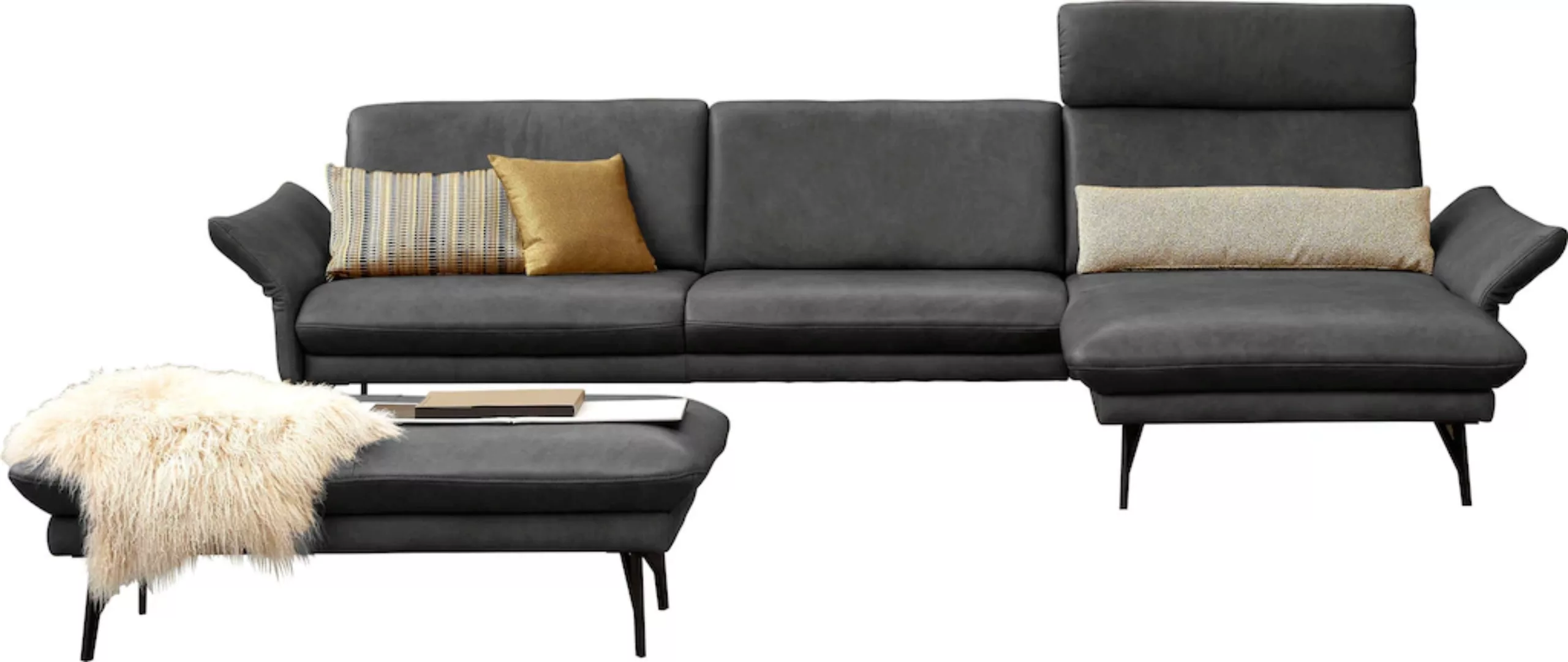 himolla Ecksofa »1928«, (Sofa mit oder ohne Hocker auswählen!) günstig online kaufen