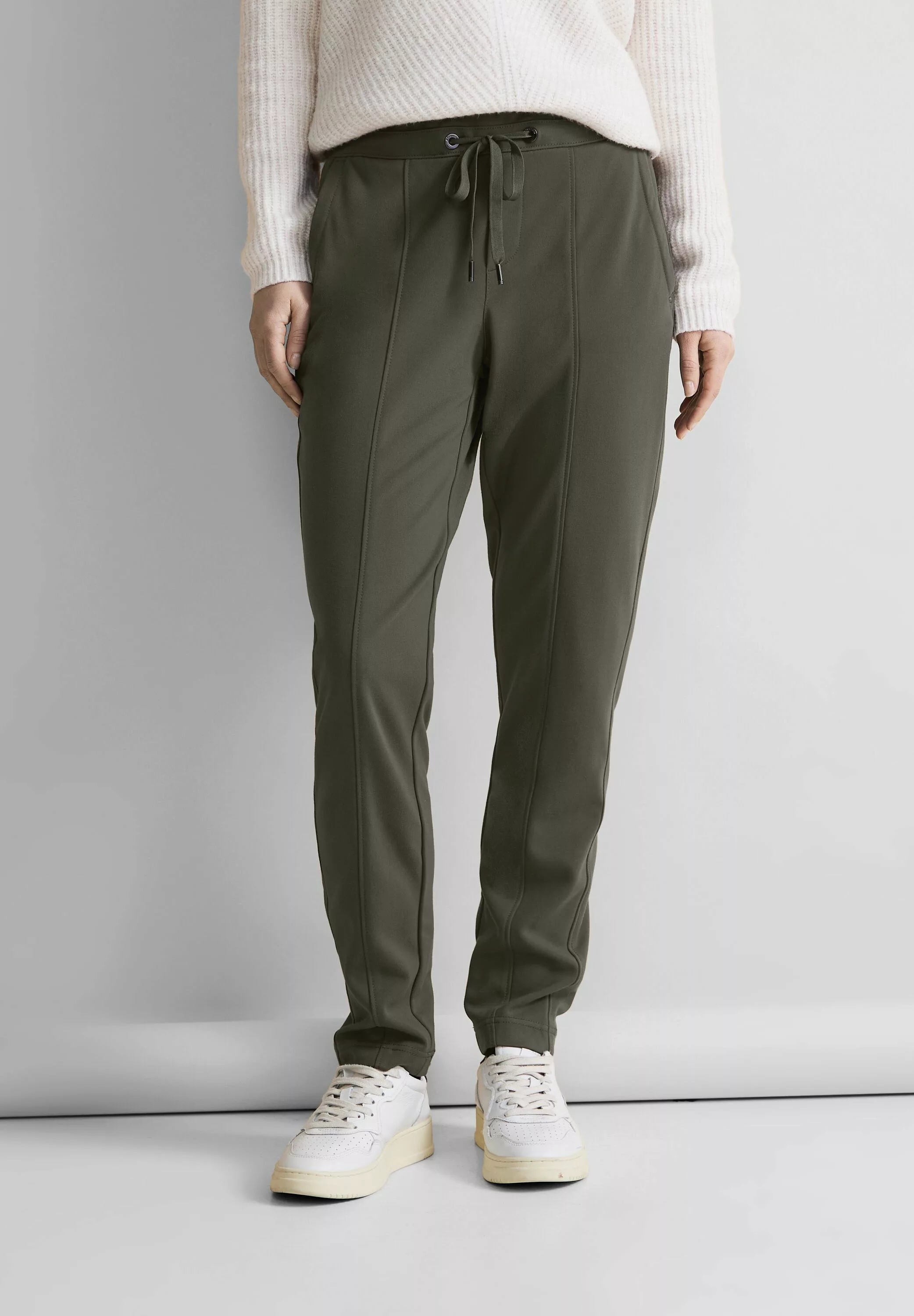 STREET ONE Jogger Pants, softer Materialmix günstig online kaufen