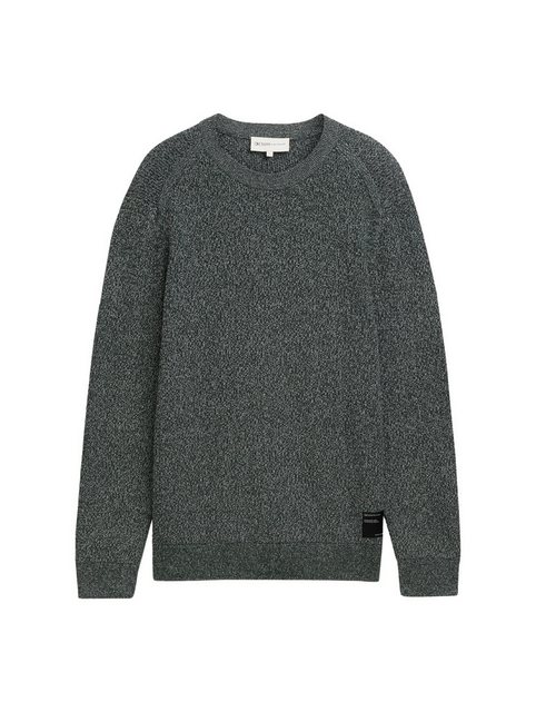 TOM TAILOR Strickpullover multi color crewneck günstig online kaufen