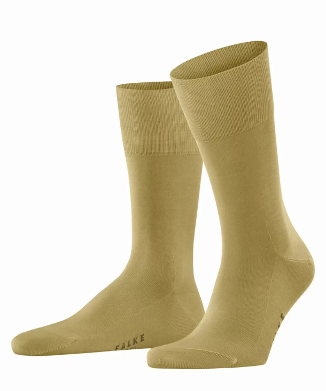 FALKE Tiago Herren Socken, 43-44, Grün, Uni, Baumwolle, 14662-729805 günstig online kaufen
