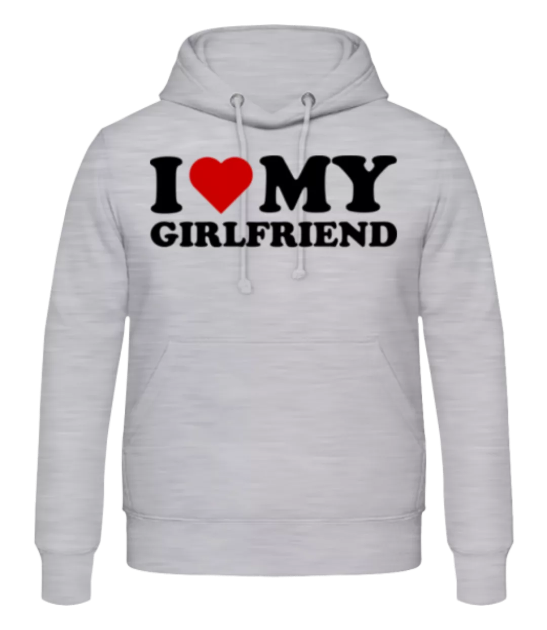 I Love My Girlfriend · Männer Hoodie günstig online kaufen