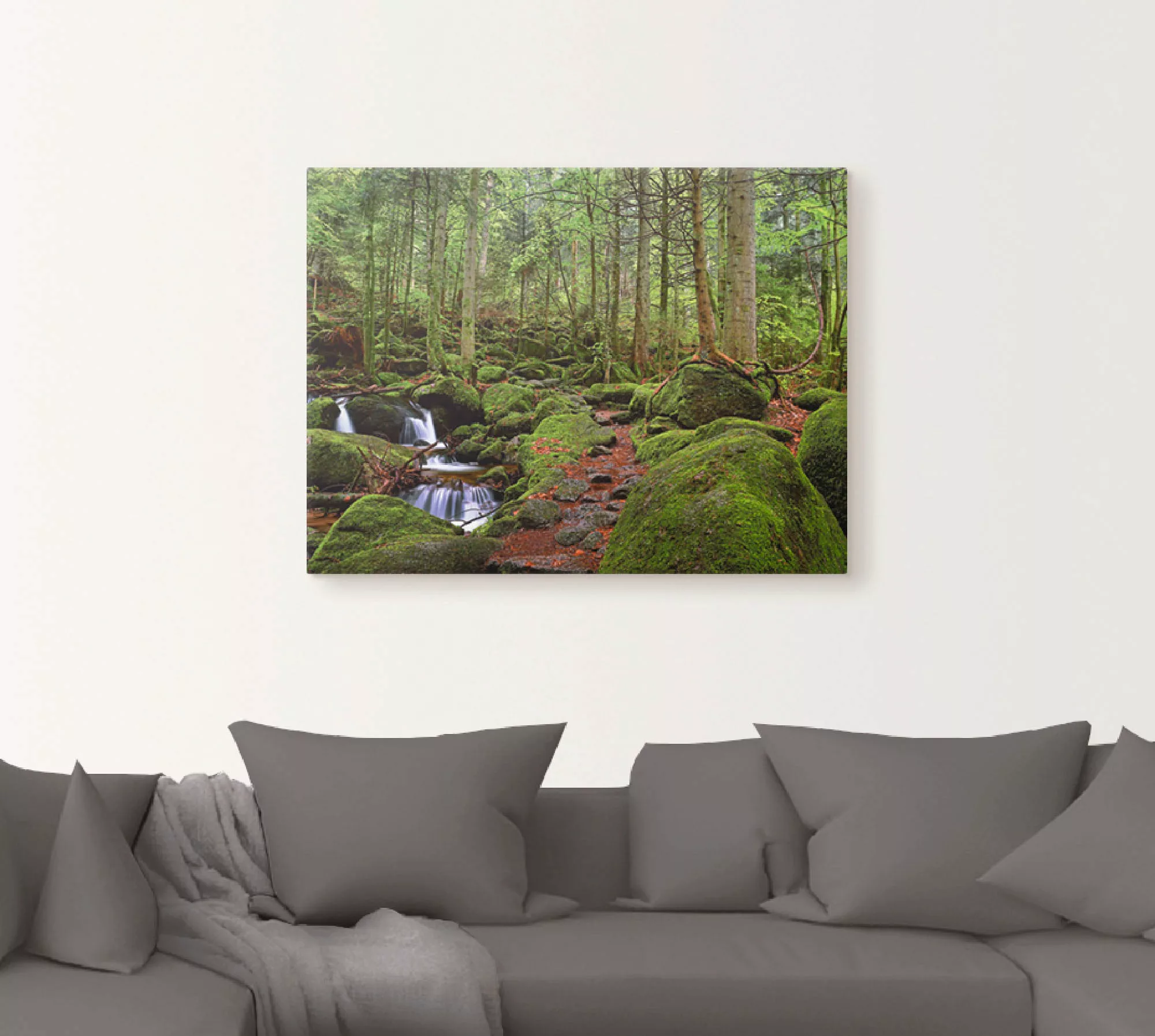 Artland Wandbild "Zauberwald", Wald, (1 St.) günstig online kaufen