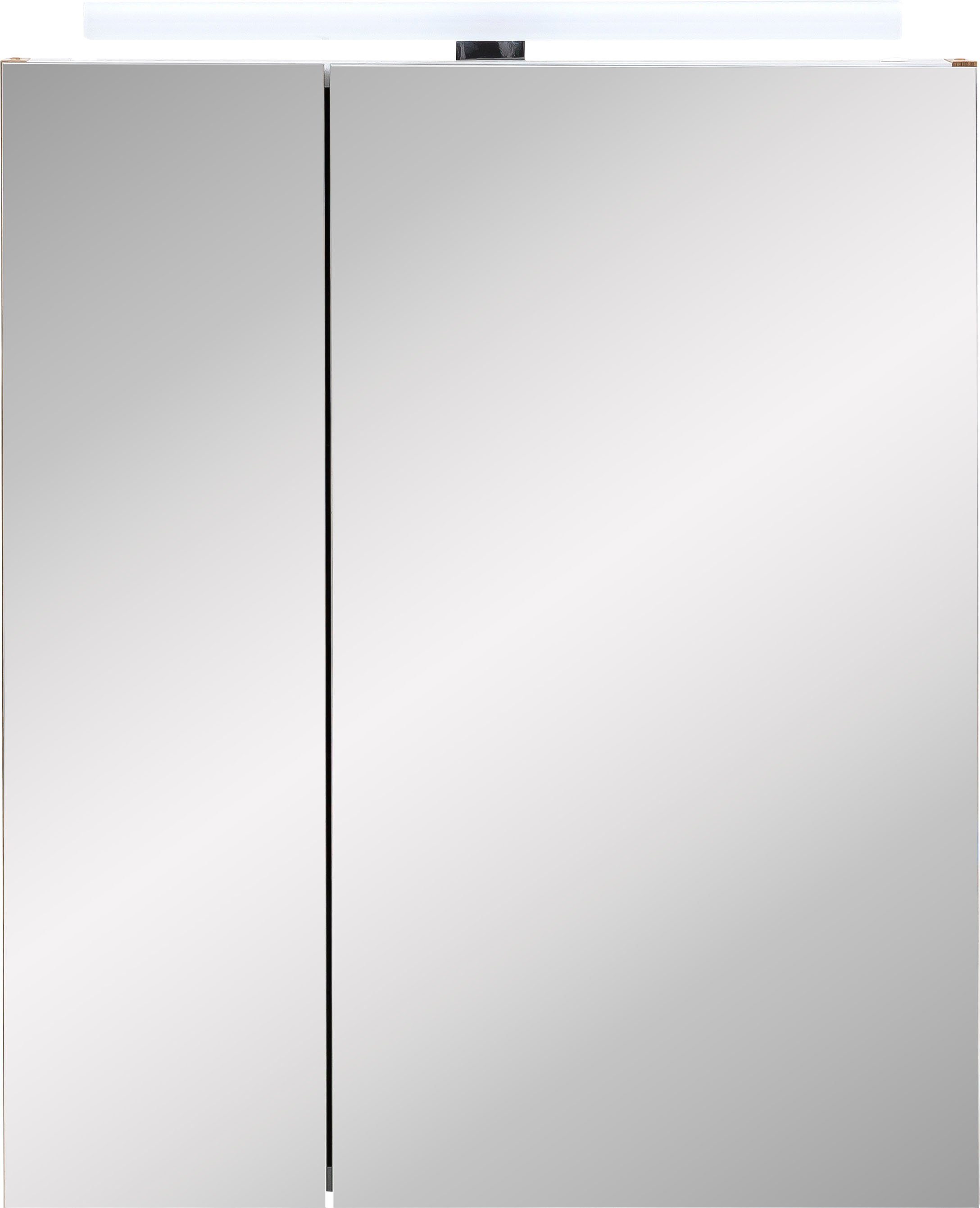 Schildmeyer Spiegelschrank "Duo", Breite 60 cm, 2-türig, LED-Beleuchtung, S günstig online kaufen
