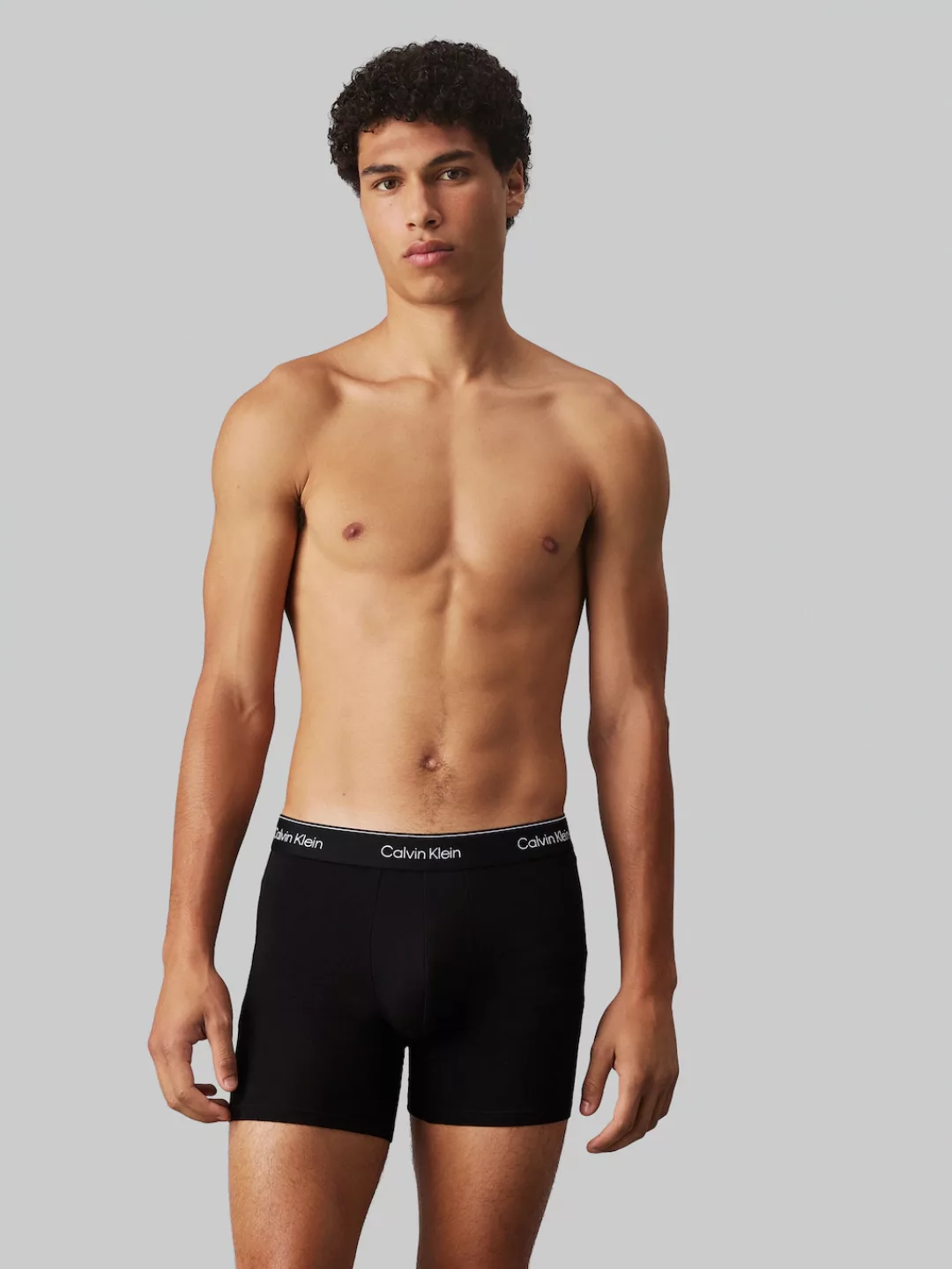 Calvin Klein Underwear Boxer "BOXER BRIEF 3PK", (Packung, 3 St.), mit länge günstig online kaufen