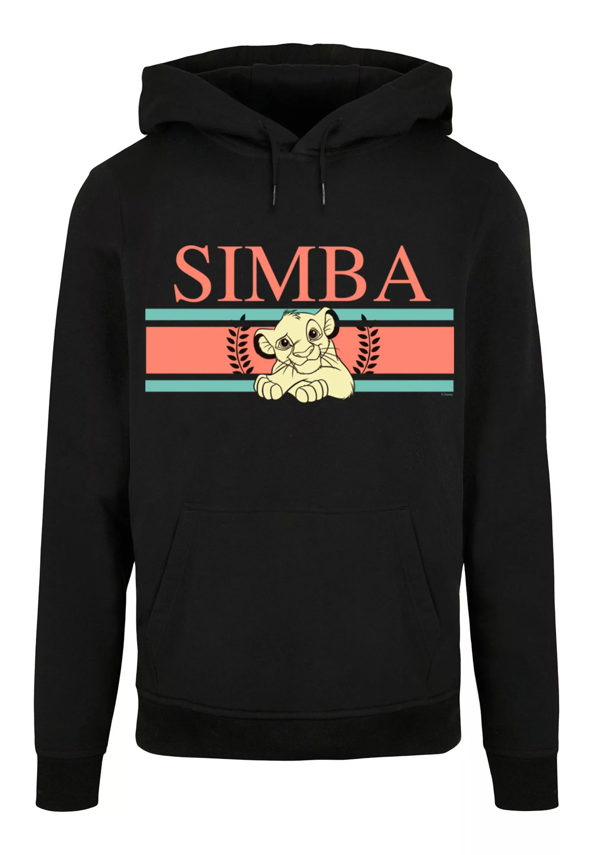 F4NT4STIC Kapuzenpullover "Disney König der Löwen Simba Stripes", Print günstig online kaufen