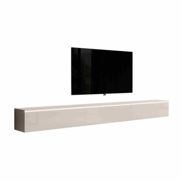 Furnix TV-Schrank BARGO 300 cm (3x100cm) TV-Kommode Lowboard mit/ohne LED B günstig online kaufen