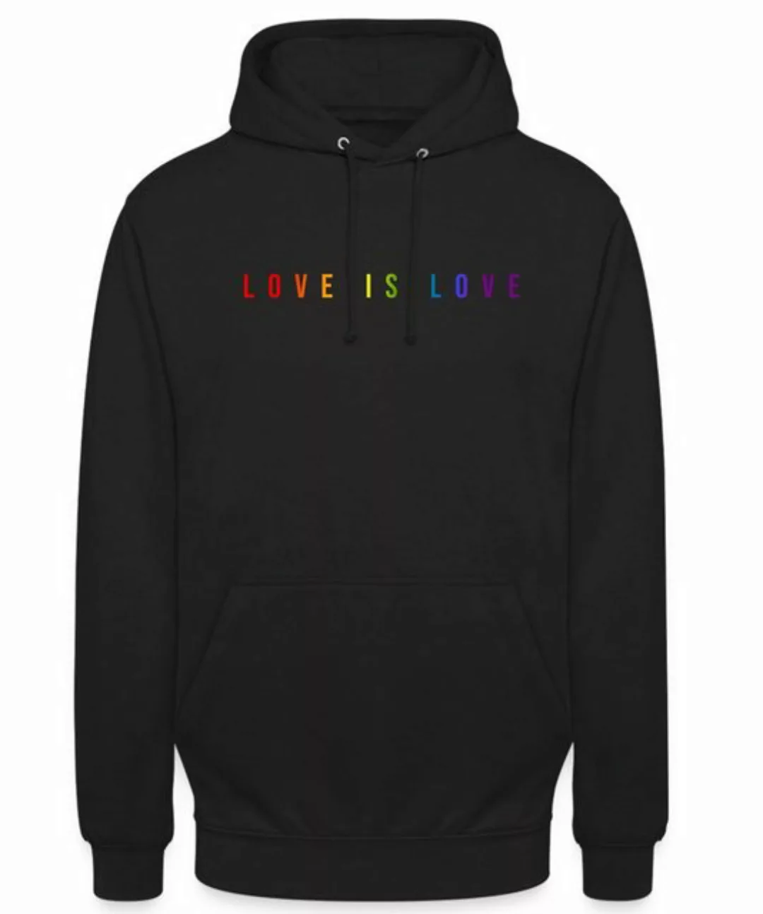 Quattro Formatee Kapuzenpullover Love is Love - Stolz Regenbogen LGBT Gay P günstig online kaufen