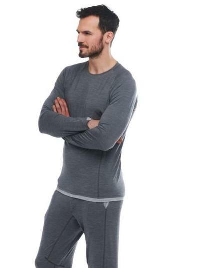 Herren Langarmshirt Aus Merino Wolle günstig online kaufen